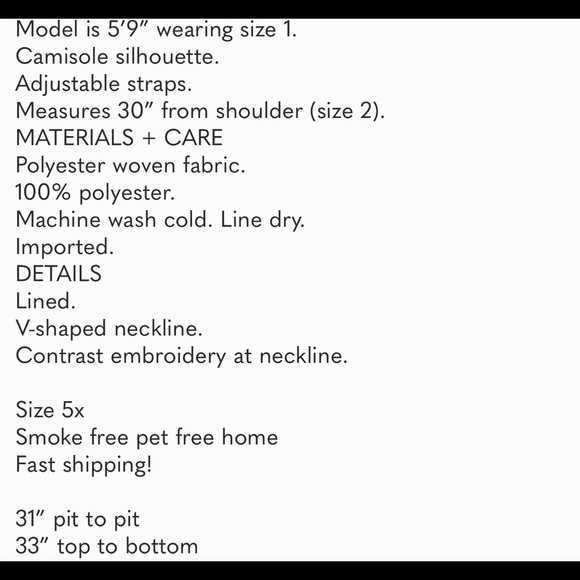 TORRID WOMEN'S SOPHIE CAMI- CHIFFON EMBROIDERED NEON TANK TOP SIZE 5X NWT - Picture 10 of 10